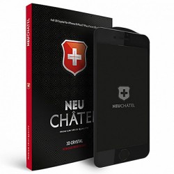 Захисне Скло +NEU Chatel Full 3D Crystal for iPhone 8 Plus/7 Plus Front Black