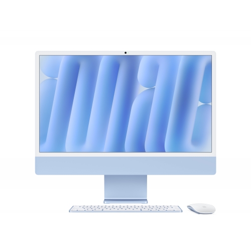 Моноблок Apple iMac M4 2024 with Standard glass 24" 4.5K 16Gb 256Gb 10GPU Blue (MWV13)