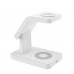 Бездротова зарядка стенд AY31 3 in 1 Fast 15W /white/