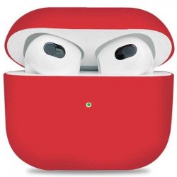 Чохол для AirPods 3 Silicone Apple case /red/