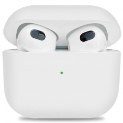 Чохол для AirPods 3 Silicone Apple case /white/