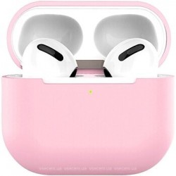 Чохол для AirPods 3 Silicone case Full /light pink/