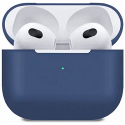 Чохол для AirPods 3 Silicone case Full /midnight blue/