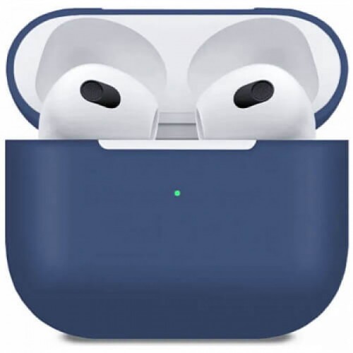 Чохол для AirPods 3 Silicone case Full /midnight blue/