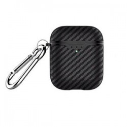 Чохол для AirPods/AirPods 2 Carbon case /black/