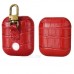 Чохол для AirPods Crocodile case /red/