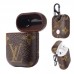 Чохол для AirPods Leather Louis Vuitton Monogram brown