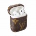 Чохол для AirPods Leather Louis Vuitton Monogram brown