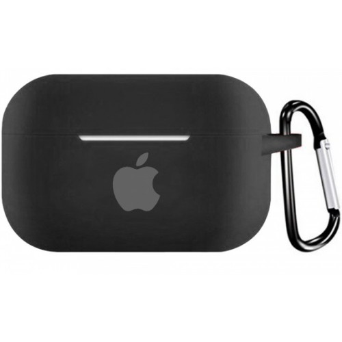 Чохол для AirPods PRO Silicone Apple case /black/