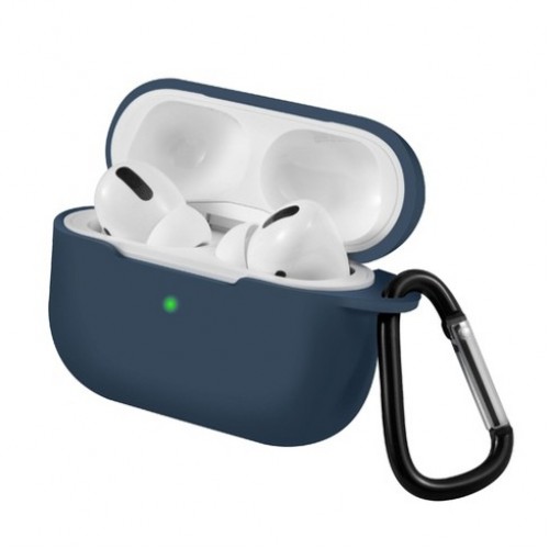 Чохол для AirPods PRO Silicone Apple case /blue/