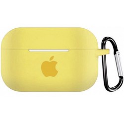Чохол для AirPods PRO Silicone Apple case /canary yellow/