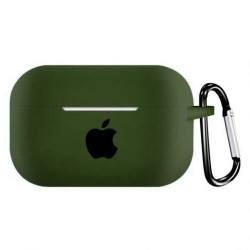 Чохол для AirPods PRO Silicone Apple case /cyprus green/