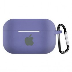Чохол для AirPods PRO Silicone Apple case /lavender/