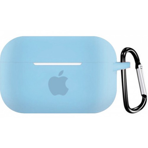 Чохол для AirPods PRO Silicone Apple case /lilac cream/