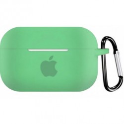 Чохол для AirPods PRO Silicone Apple case /mint gum/