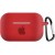Чохол для AirPods PRO Silicone Apple case /red/