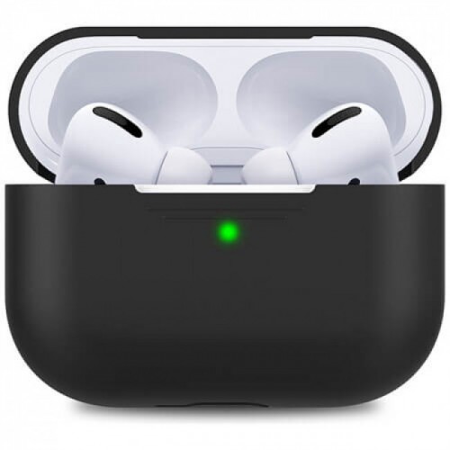 Чохол для AirPods PRO silicone case /black/