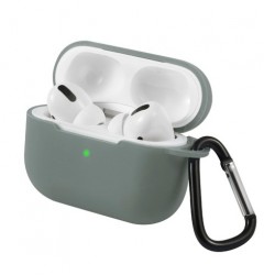 Чохол для AirPods PRO Silicone case Full /green/