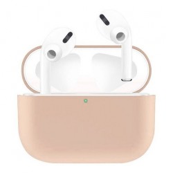 Чохол для AirPods PRO Silicone case Full /light pink/
