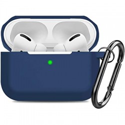 Чохол для AirPods PRO Silicone case Full /midnight blue/