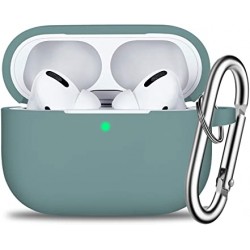 Чохол для AirPods PRO Silicone case Full /pine green/