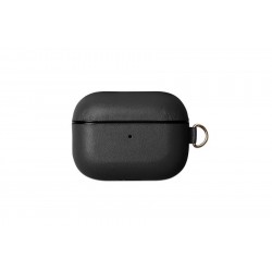 Чохол для AirPods PRO silicone Leather /black/