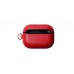 Чохол для AirPods PRO silicone Leather /red/