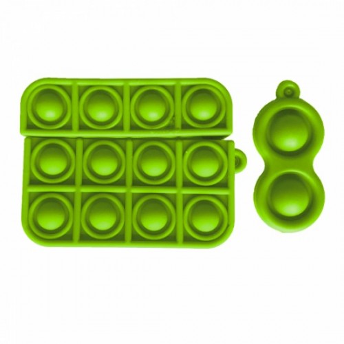 Чохол для AirPods PRO Silicone Pop it /green/