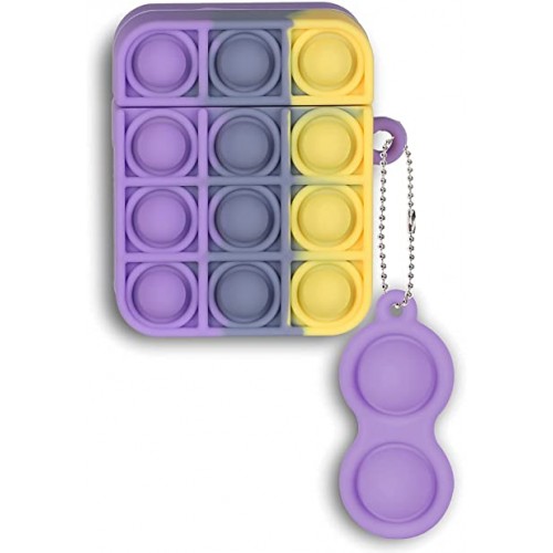 Чохол для AirPods PRO Silicone Pop it /magenta/