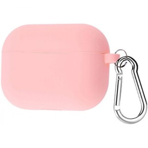 Чохол для AirPods PRO silicone с карабином /flamingo/