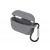 Чохол для AirPods PRO silicone с карабином /grey/