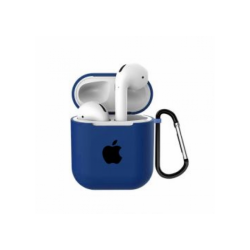 Чохол для AirPods Silicone Apple case /blue cobalt/