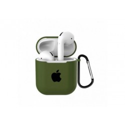 Чохол для AirPods Silicone Apple case /marine green/