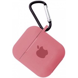 Чохол для AirPods Silicone Apple case /pink/