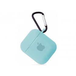 Чохол для AirPods Silicone Apple case /sea blue/