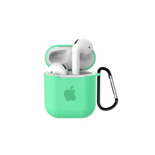 Чохол для AirPods Silicone Apple case /spearmint/