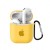 Чохол для AirPods Silicone Apple case /yellow/