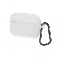 Чохол для AirPods silicone case без карабина /white/