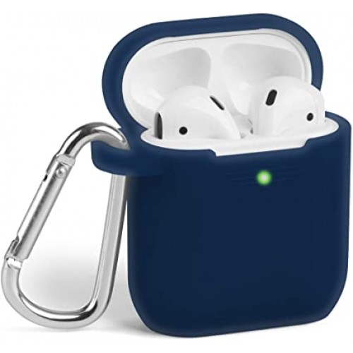 Чохол для AirPods silicone case /blue/