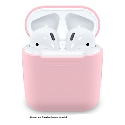 Чохол для AirPods silicone case Cross /pink/