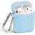 Чохол для AirPods Silicone case Full /blue/
