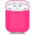 Чохол для AirPods Silicone case Full /electric pink/