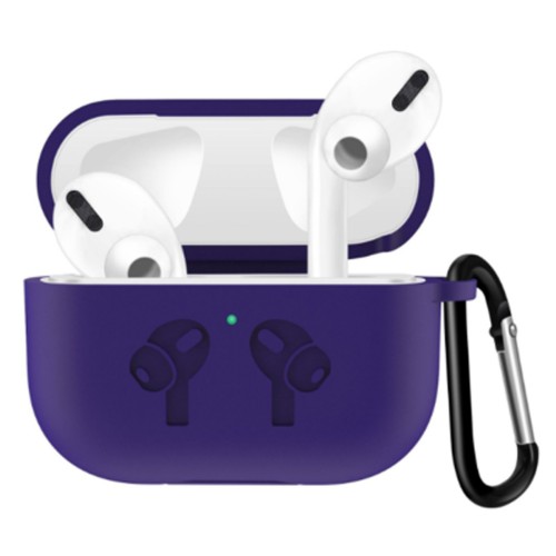 Чохол для AirPods Silicone case Full /ultra violet/