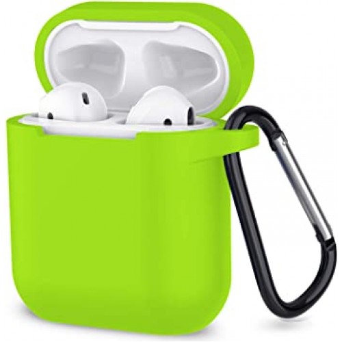Чохол для AirPods silicone case good /lime green/