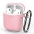 Чохол для AirPods silicone case good с карабином /pink/