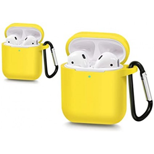 Чохол для AirPods silicone case good /yellow/