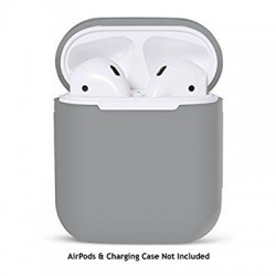 Чохол для AirPods silicone case /gray/