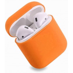 Чохол для AirPods silicone case /orange/