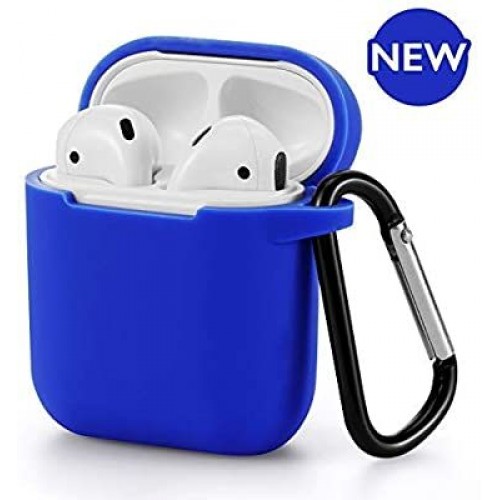 Чохол для AirPods silicone case /royal blue/