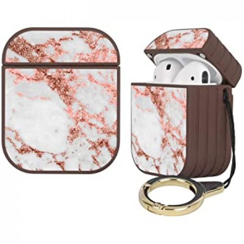 Чохол для AirPods silicone case striation good /magenta/